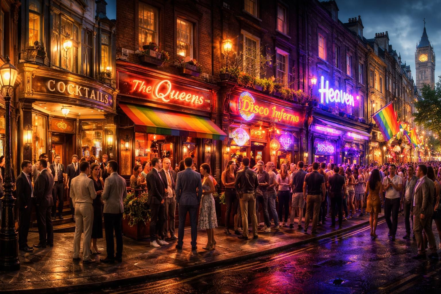 découvrez l'histoire fascinante des bars gay à londres à travers les décennies, retraçant leur évolution, leur impact culturel et leur rôle dans la communauté lgbt+