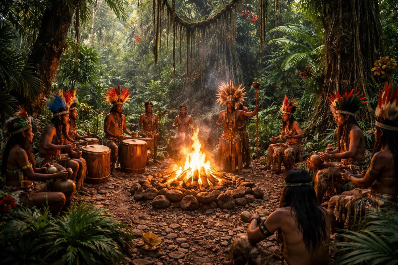 plongez au cœur du brésil pour un retour à l'instinct primaire non flouté et vivez l'expérience authentique des rituels ancestraux transmis de génération en génération.