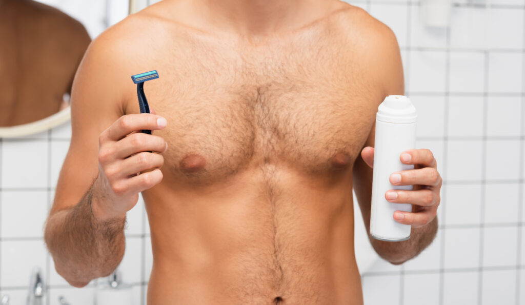 crème dépilatoire testicule